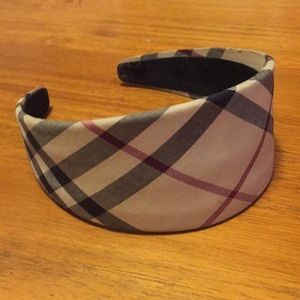 Burberry London Wide Nova Check Headband